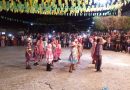Ibiquera: Quadrilha paróquial levou dezenas de pessoas a praça São José