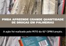 42ª CIPM apreende drogas e prende suspeitos por tráfico em Palmeiras